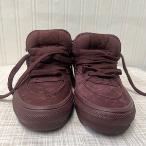 🌟🌟Vans Brown Suede Slip-On Sneakers Casual